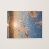 Puzzle Blue Sky Sunrise Nuages Pittoresque Image difficil (Horizontal)