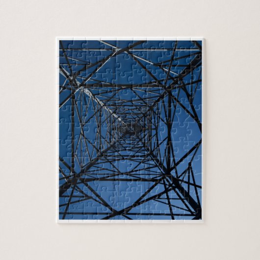 Puzzle Blue Sky Tower (Vertical)