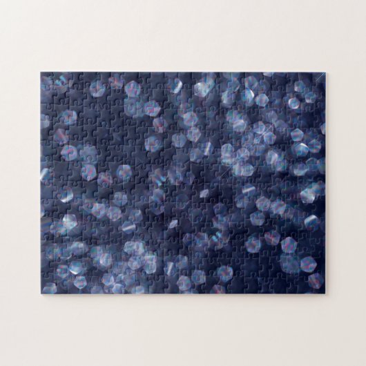 Puzzle Blue Sparkle (Horizontal)