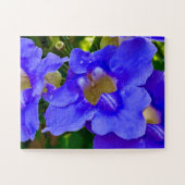 Puzzle Blue Thunbergia Glory (Horizontal)