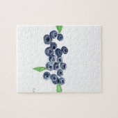 Puzzle Blueberries fruits cuisine aquarelle nature (Horizontal)