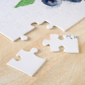 Puzzle Blueberries fruits cuisine aquarelle nature (Côté)