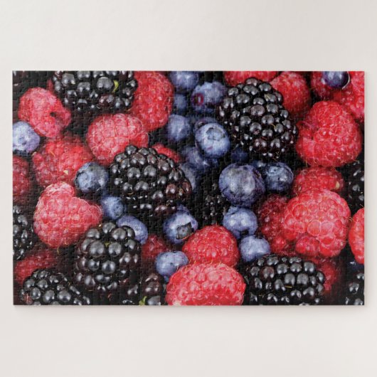 Puzzle Blueberry, Blackberry et Raspberry (Horizontal)