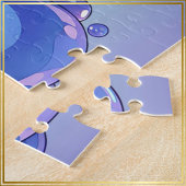 Puzzle Blueberry Earth Planet style de bande dessinée -
