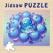 Blueberry Earth Planet style de bande dessinée -