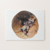Puzzle Blueberry Muffine Food Snack Creative (Horizontal)