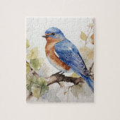 Puzzle Bluebird (Vertical)