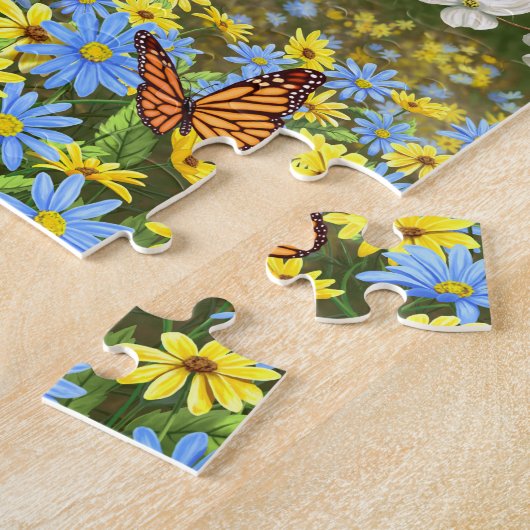 Puzzle Bluebirds et Round Birhouse (Côté)