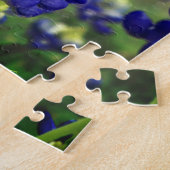 Puzzle Bluebonnets Fleurs Bleues Texas Texan Floral (Côté)