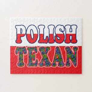 Puzzle Bluebonnets texans polonais