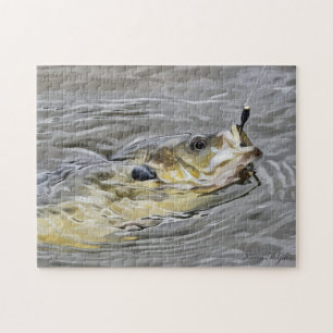 Puzzle Bluegill Prend L'Attaque