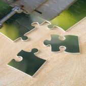 Puzzle Bluejay Perché sur Birdfeeder (Côté)