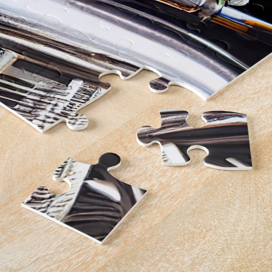 Puzzle Bluetick Coonhound Driving Bike St. Patrick's Day (Côté)