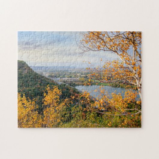 Puzzle Bluff et panorama de bouleau (Horizontal)
