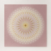 Puzzle Blush Gold Mandala (Horizontal)