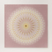 Puzzle Blush Gold Mandala (Vertical)