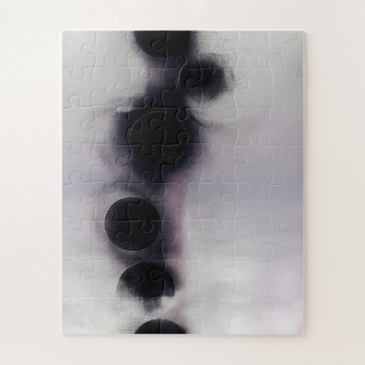 Puzzle Blush Orbit Abstract (Vertical)