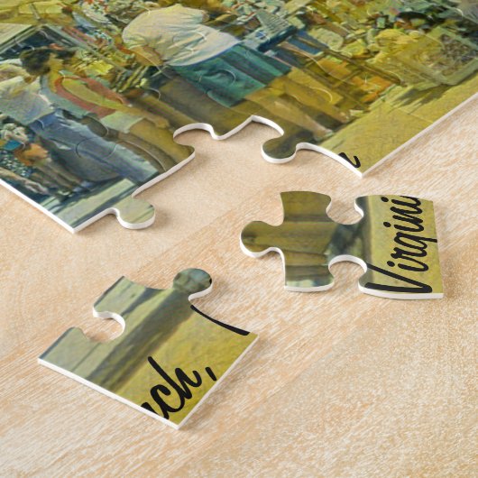 Puzzle Board Walk, Colonial Beach, Virginia (Côté)