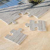 Puzzle Boathouse rouge sur le lac Seneca (Côté)