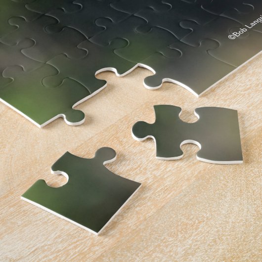 Puzzle Bob Langrish | Casque Cheval Dark Bay Quarter (Côté)