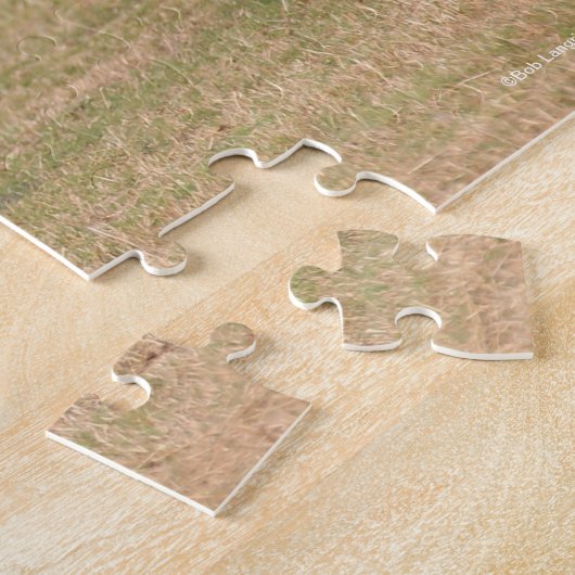 Puzzle Bob Langrish | Cheval de quart en peau de seau deb (Côté)