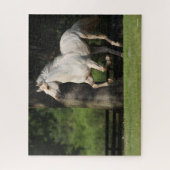 Puzzle Bob Langrish | Cheval Lusitano Courir (Vertical)
