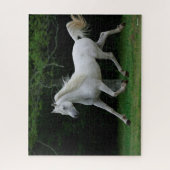 Puzzle Bob Langrish | Gray Arab Running (Vertical)