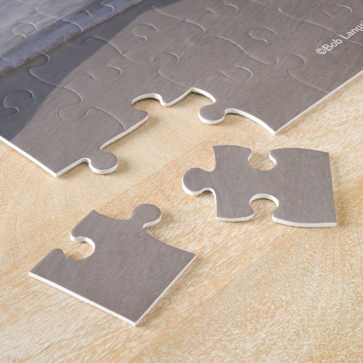 Puzzle Bob Langrish | Haflinger Marcher Sur La Plage (Côté)