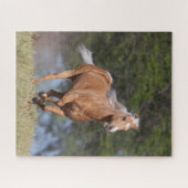 Puzzle Bob Langrish | Palomino Quarter Cheval Courir (Horizontal)