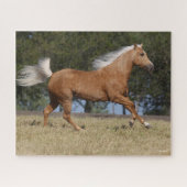 Puzzle Bob Langrish | Palomino Quarter Cheval Courir (Horizontal)