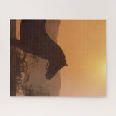 Puzzle Bob Langrish | Silhouette Rocky Mountain Horse (Horizontal)