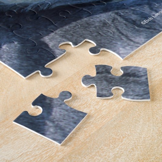 Puzzle Bob Langrish | Tirage arabe gris 3 (Côté)