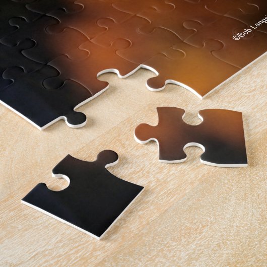 Puzzle Bob Langrish | Trois Arabes gris se rassemblent (Côté)