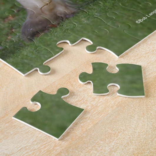 Puzzle Bob Langrish, vannière tzigane et chien qui couren (Côté)
