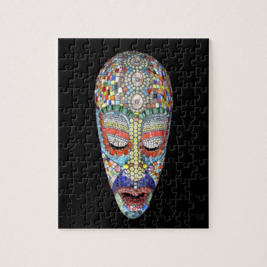 Puzzle Bob, Pourquoi ce long visage ? Masque en mosaïque (Vertical)