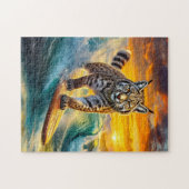 Puzzle Bobcat Surf Alaska Design Par Rich AMeN Gill (Horizontal)