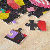 Puzzle Bobines Fils à Coudre Épingles Couvertures Couturi (Côté)