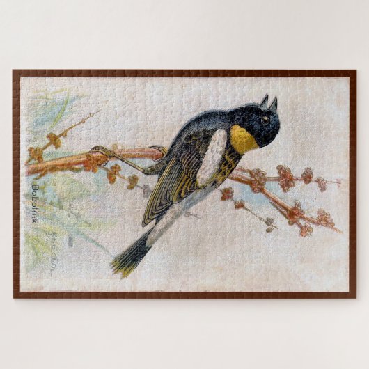 Puzzle Bobolink Large Bird (Horizontal)