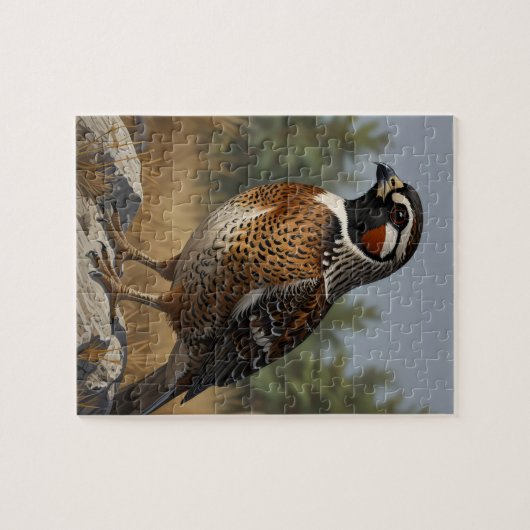 Puzzle Bobwhite (Horizontal)