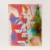 Puzzle Bodegas psychédélique Marques de Riscal ESPAGNE (Vertical)