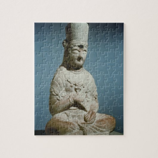 Puzzle Bodhisattva posé de Hansong-SA, Corée, 10ème cent (Vertical)