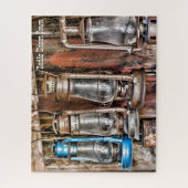 Puzzle Bodie Ghost Town Hanging Lanterns (Vertical)