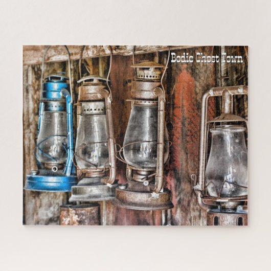 Puzzle Bodie Ghost Town Hanging Lanterns (Horizontal)