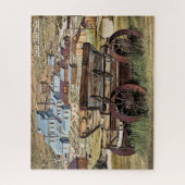 Puzzle Bodie Ghost Town Wagon avec moulin standard (Vertical)