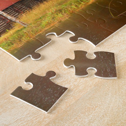 Puzzle Boekelodge en automne (Côté)