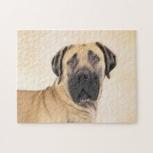 Puzzle Boerboel Peinture - Cute Original Chien Art