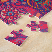 Puzzle Bohème de Bohème coloré MOD Hippy Chic Motif (Côté)