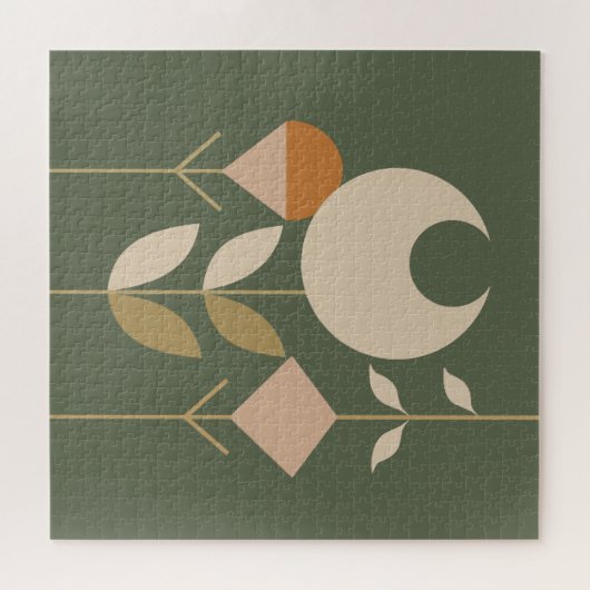 Puzzle Boho Abstrait Lily (Horizontal)