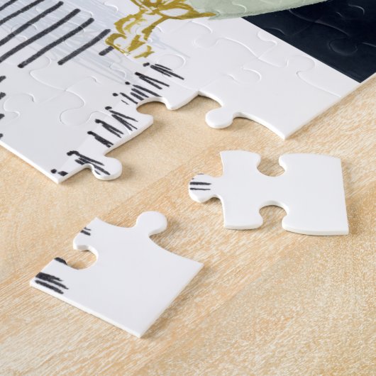 Puzzle Boho Bath I (Côté)