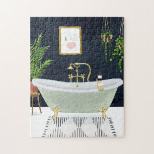 Puzzle Boho Bath I